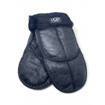 UGG Men's Sheepskin Mitten Metallic Black