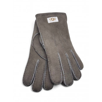 UGG Men Sheepskin Gloves Grey